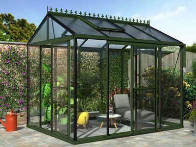 Filclair Flexi groen aluminium 8,44 m² (225 x 375 x 262 cm)